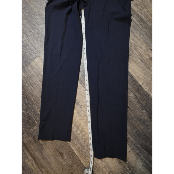 NWT Kenneth Cole Womens Size 0 Dark Navy Mid Rise Slim Ankle Work Pants Trouser - Picture 5 of 8